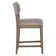 Silas Upholstered Stool with Solid Wood Frame
