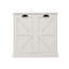 Trieur de linge inclinable - Armoire blanche. Élégant et pratique. Sacs en tissu amovibles pour le tri. E1, peint. Stable et imperméable. Finition. . Assemblage requis. Capacité de charge de 100 livres.
