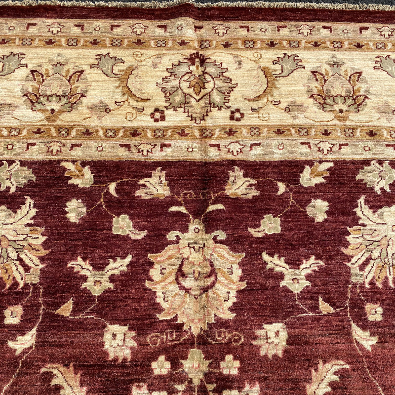 Tapis en laine noué à la main Oushak