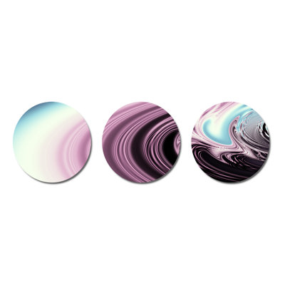 Abstract Wall Decor on Metal