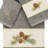 Pierre 3 Piece 100% Turkish Cotton Towel Set-609121159