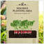 Lit de jardin surélevé avec structure en acier galvanisé, tablette de rangement et doublure de lit, jardinière surélevée avec pieds pour légumes, fleurs, herbes, crème