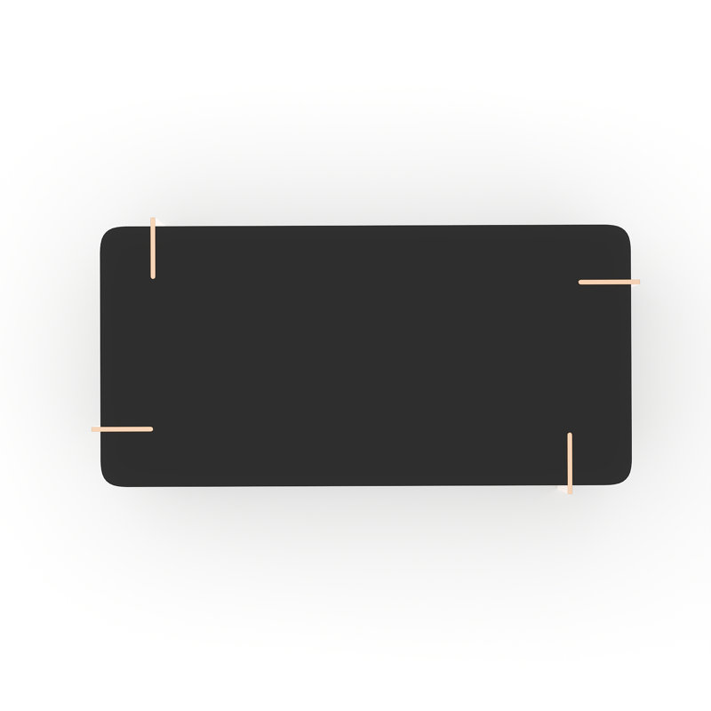 ALTURA REC GLASS TOP COCKTAIL TBL