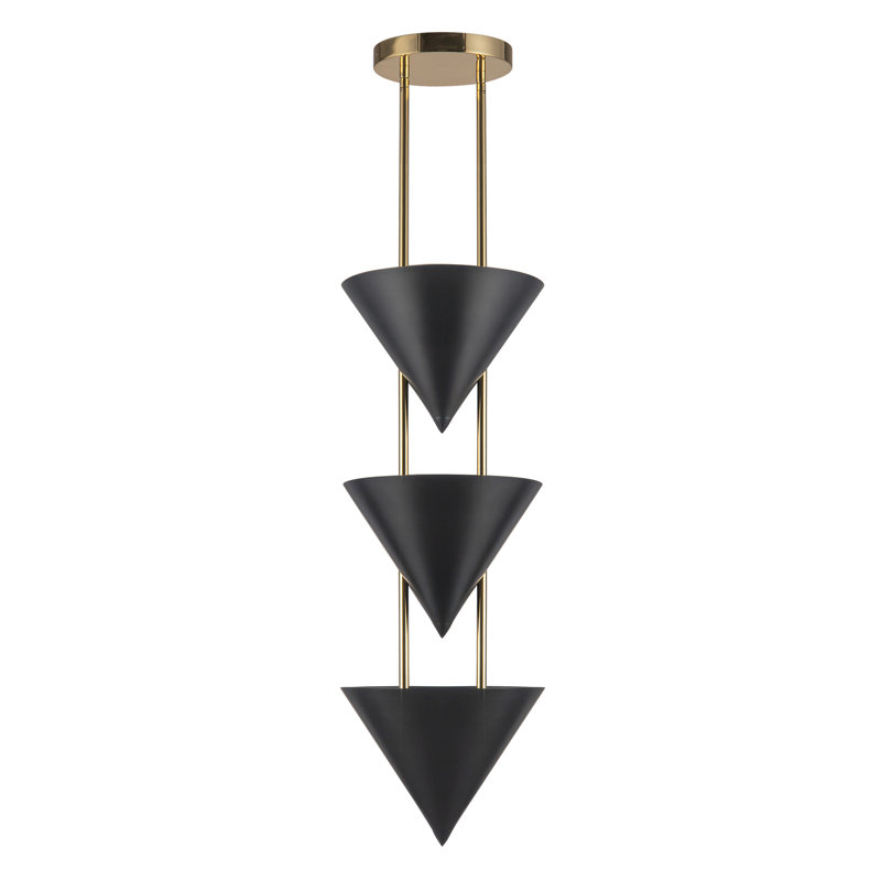 Versus 10-in Brass Pendant, 10, Oil Rubbed Bronze
