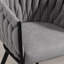 Polyester Upholstered Metal Upholstered Back Accent-1300669718