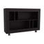 Console console, 5 tablettes, 4 roulettes