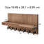 Solid Wood Wall Organizer