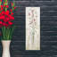 «Red Field Flowers» par Cheri Blum, art mural en verre acrylique-462018782