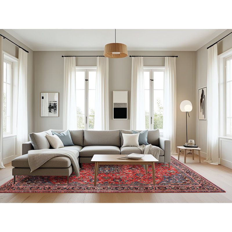 Asiyah Oriental Indoor Rug, Rectangle 8' x 10'