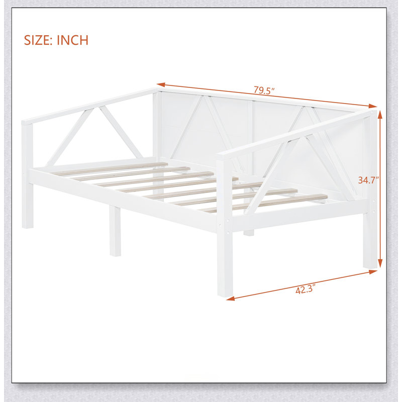 Daybed, Twin, White