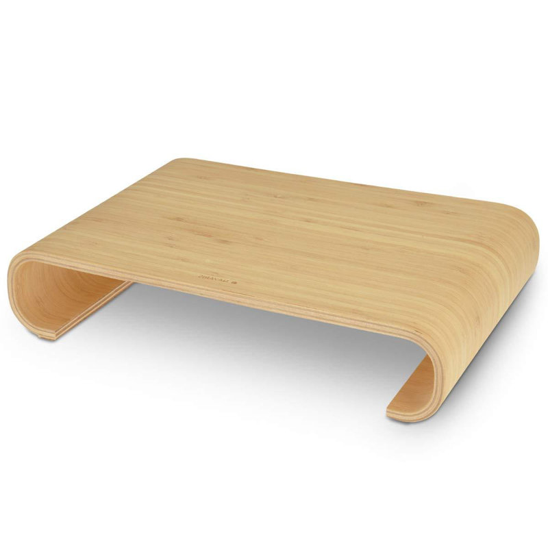 Kyzer Monitor Stand, Bamboo