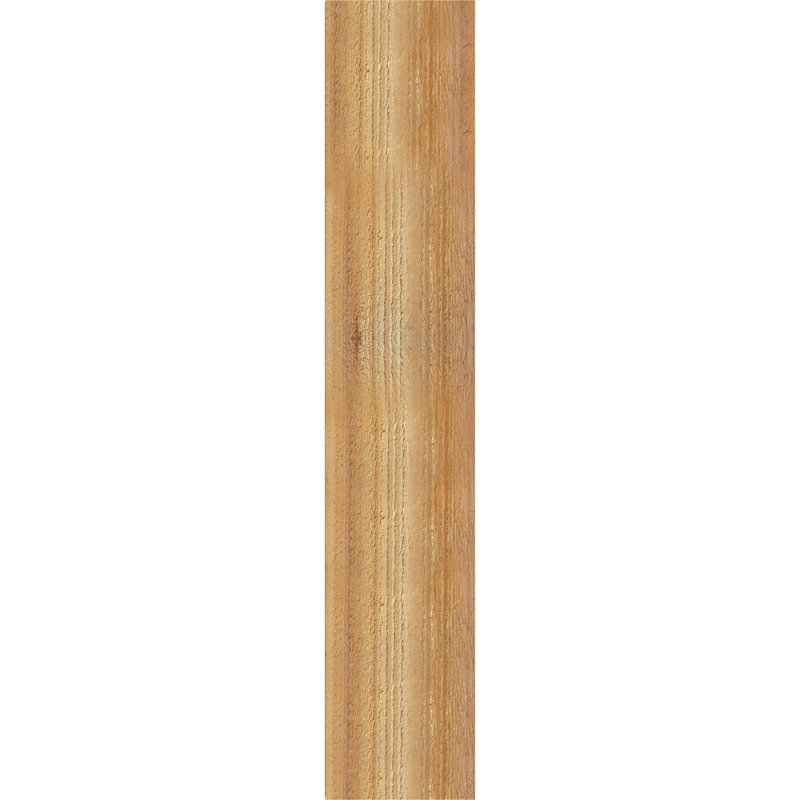 Artisan traditionnel en bois rustique, Cèdre rouge de l'Ouest de 6 po (sciage brut), P 26 po x H 32 po