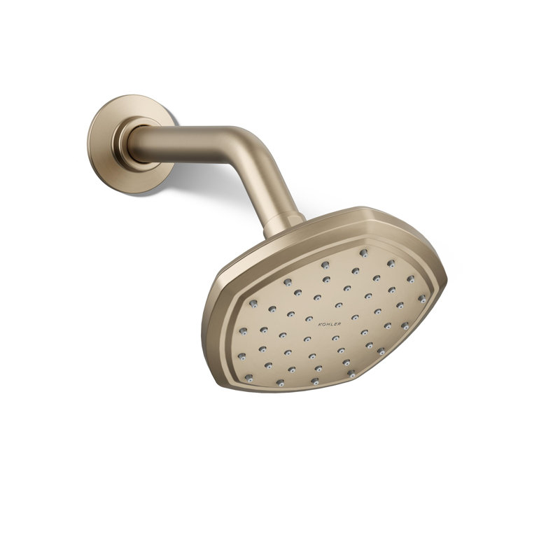 Occasion Full/Standard Fixed Shower Head, Vibrant Brushed Bronze, 2.5 GPM 