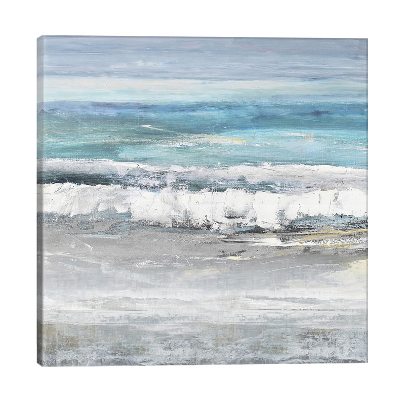 Tides I by Rachel Springer - Wrapped Canvas Painting, 66.04 cm H x 66.04 cm W x 1.91 cm D