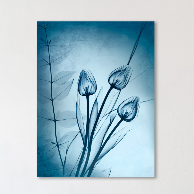 « cerulean aube », reproduction d’impression sur toile tendue, H 32 po x l 24 po