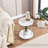 Patsis Glass Top End Table-100095481-100095479