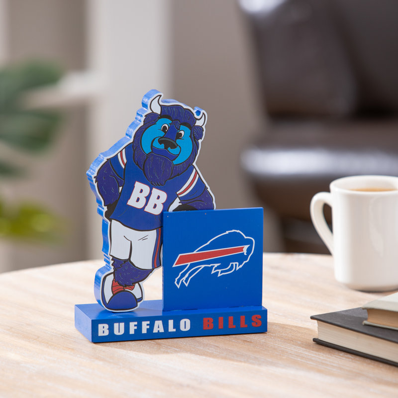 Figurine de mascotte avec logo, NFL Buffalo Bills