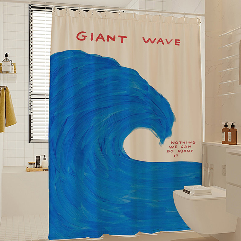 Rideau de douche en polyester