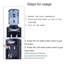 Distributeur de refroidisseur d'eau sur pied-113033945