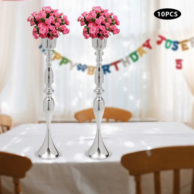 Magers Metal Table Vase