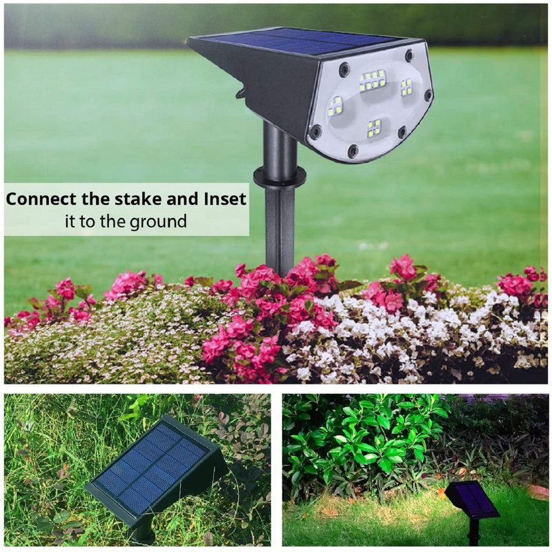 WBM SMART Low Voltage Solar Powered Integrated LED Spot Light