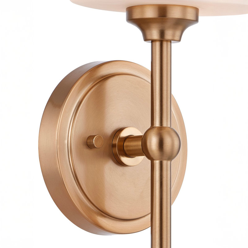 Artemiza 1 - Scone armé de lumière, Laiton brossé