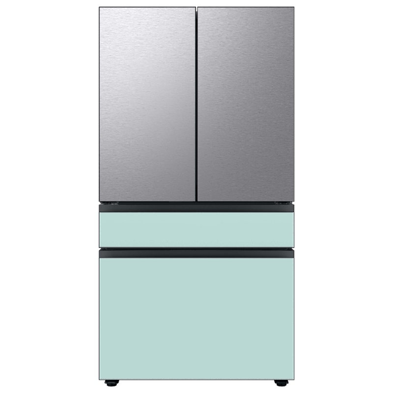 Samsung Bespoke 29 cu. ft. Smart 4-Door Refrigerator with AutoFill Water Pitcher and Custom Panels Included, Stainless Steel