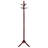 Merlot Coat Rack With Twisted Post