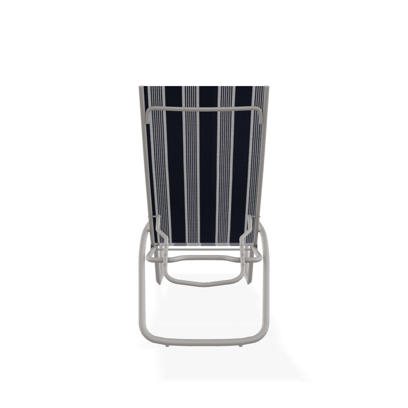 Chaise longue inclinable Gardenella, Gris chaleureux texturé, Nuit