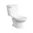 Baby Toilet with 1.26 GPF Powerful Flush, Elongated Comfort Height Two-Piece Children's Toilet