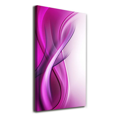 Waves Background - Wrapped Canvas Print