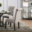 Ensemble classique de 2 chaises d'appoint-1998872015
