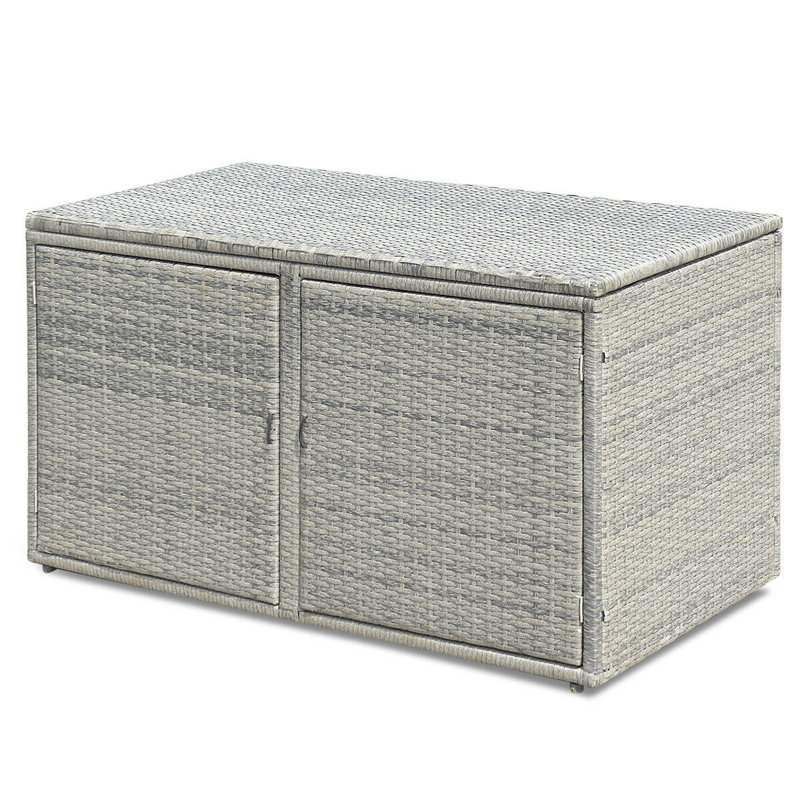 Boîte de rangement pour patio 110 gallons