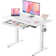 Height Adjustable Standing Computer Desk With Drawer For Home Office