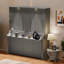 Lit escamotable avec bureau, lumières à DEL et station de charge USB-1875220880