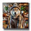 «Hipster Dog - Shiba Inu» par Rey Klimt, art mural sur toile-1519099114