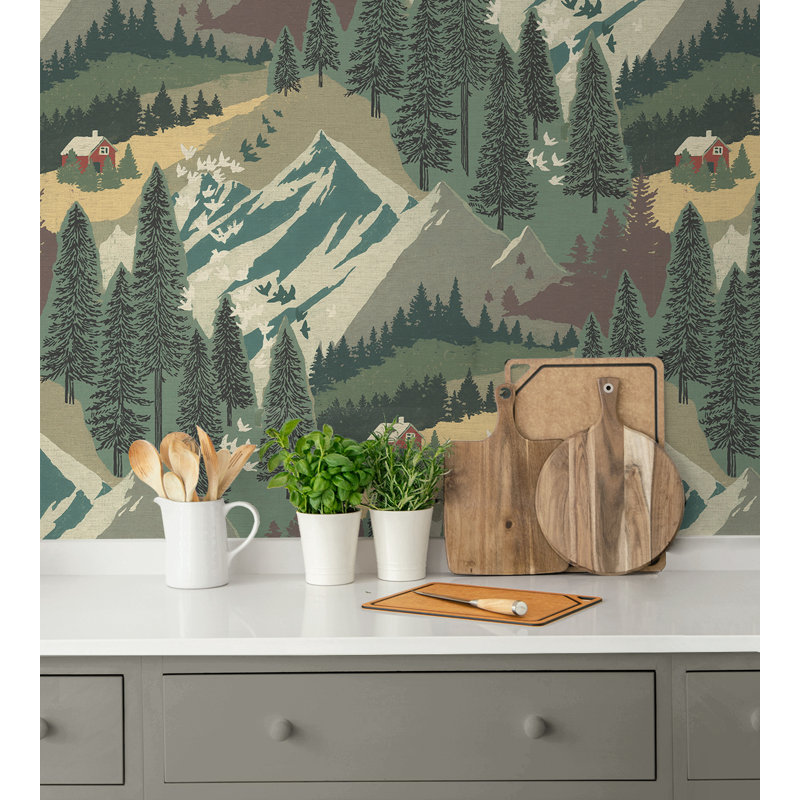 Papier peint Pirkle, Foresterie