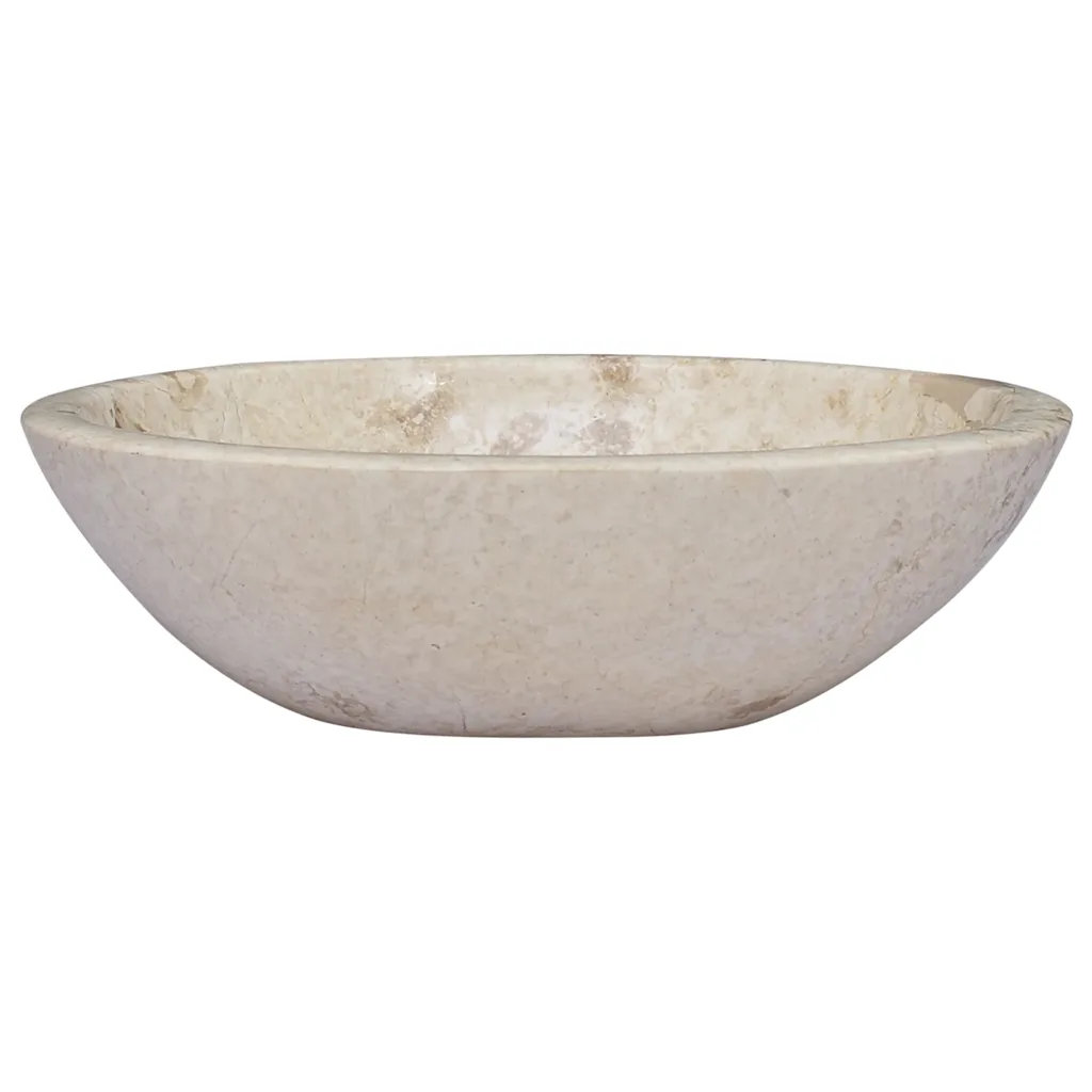 Borough Wharf Trask 530mm L x 400mm W Marble Oval Sink