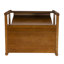 Table d'appoint avec porte-revues helsel