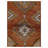 One-of-a-Kind Hand-Knotted 2'9" x 12'3" Runner Wool Area Rug in Orange