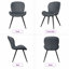 Chaise rembourrée avec pieds en métal-1770611756