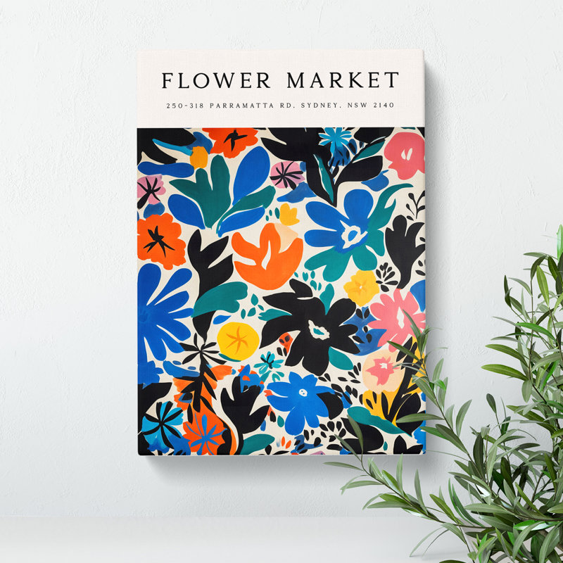 XMKTMKT-573 Sydney Flower Market Exhibition No.2 - Wrapped Canvas Print, 76cm H x 50cm W x 3cm D
