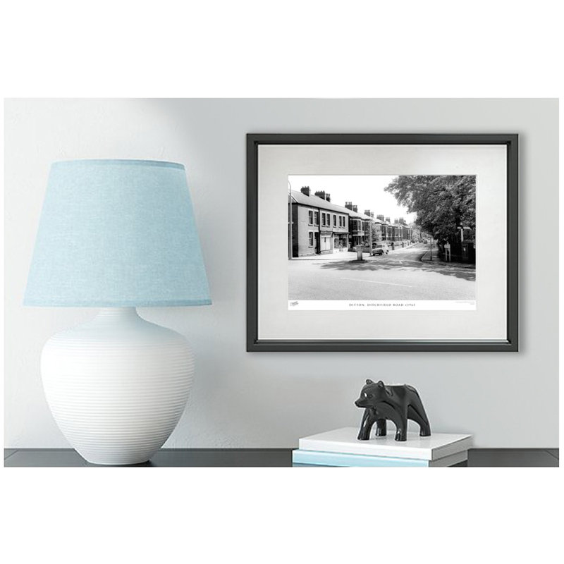 Ditton, Ditchfield Road C1965 by Francis Frith - Single Picture Frame Print, 40cm H x 50cm W x 2.3cm D