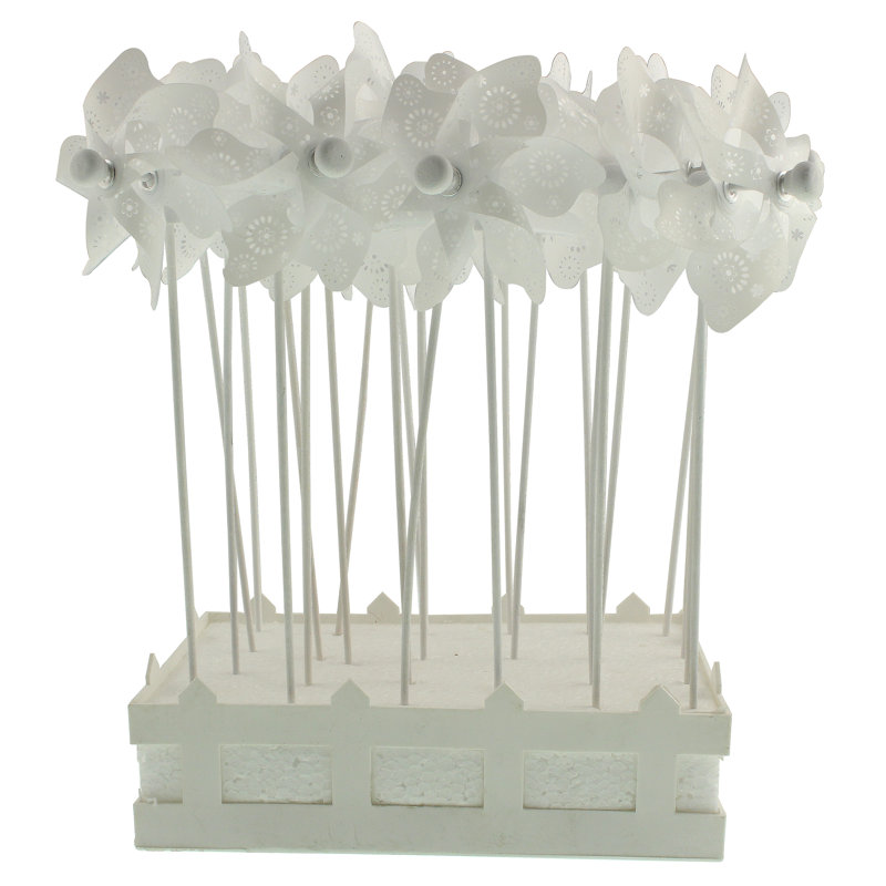 Romulus Plastic Plants & Flowers Rotator, 28cm H x 10cm W x 10cm D