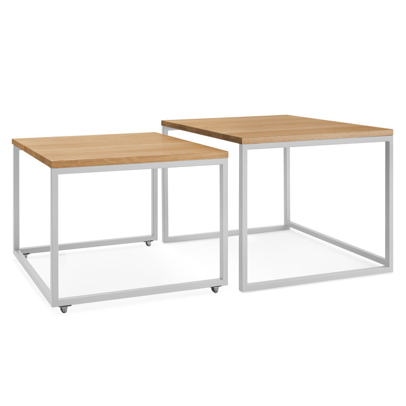 Yula Nest Of Tables, White