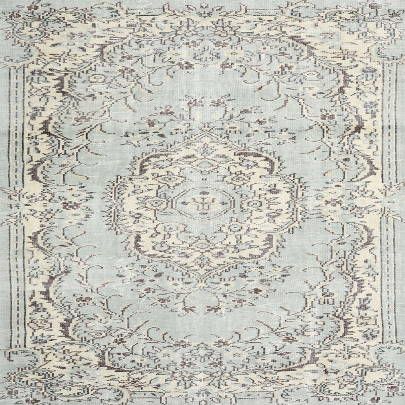 Derk Oriental Indoor Rug, Square 5'