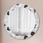 Huldar Glass Flat Wall Mirror