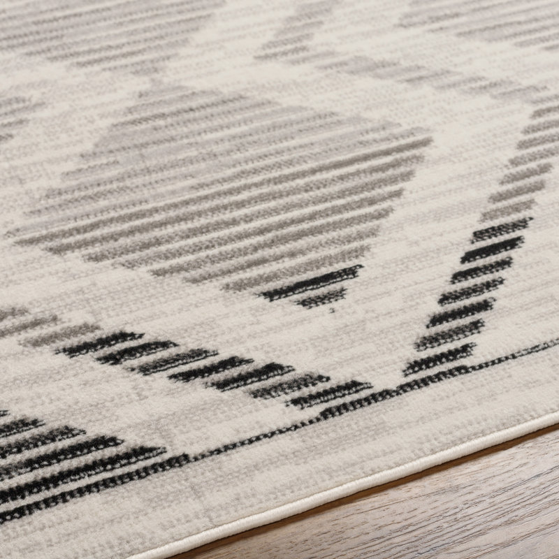 Ingeburg Geometric Indoor Rug, Rectangle 7'10" x 10'