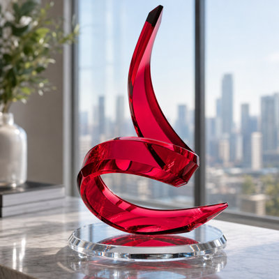 Zameir Acrylic Sculpture  