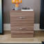 Maybery 2 Drawer Bedside Table, Bedroom Storage Cabinet-143731366